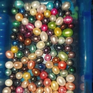 Real Akoya and freshwater pearls